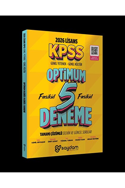 Murat Yayınları KPSS GYGK 2026 Lisans 5 Ders Tek Kitap Konu