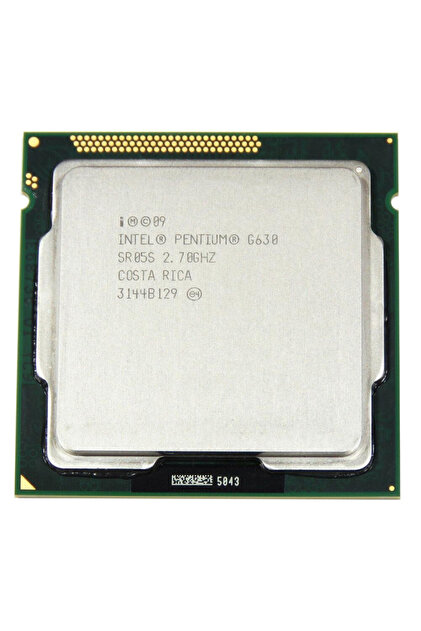 OEM İNTEL PENTİUM G630 İŞLEMCİ 2.7 GHZ İŞLEMCİ SR05S CPU LGA1155