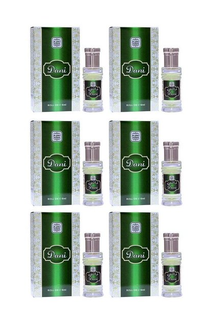 Dani Perfume Oil Roll-On for Men & Women - 6ml (Pack of 6)
