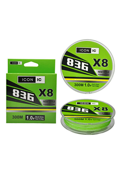 Icon-Ic Neo 836 Chartreuse 300m Fishing Line