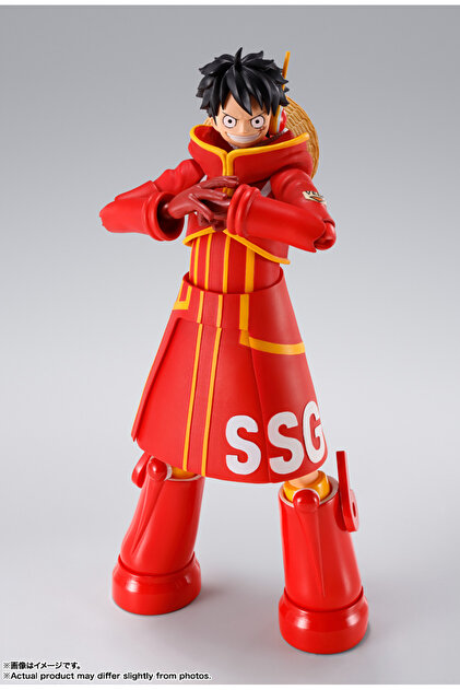 BANDAI TAMASHII NATIONS One Piece Luffy Future Island Egghead S.H.