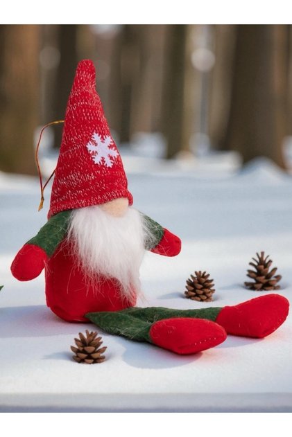 35cm Long-Legged Gnome Nordic Fortune Dwarf Christmas Ornament Decoration