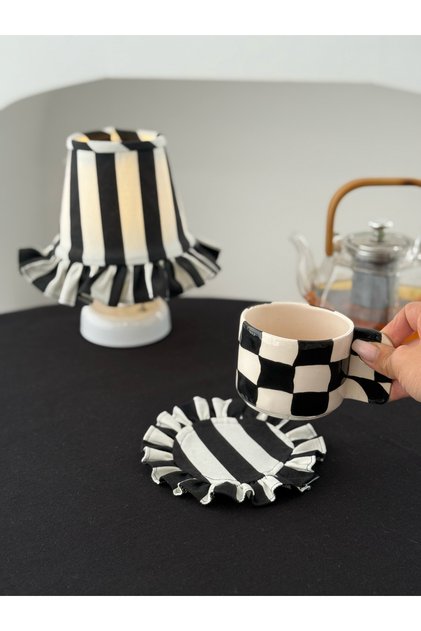 Stripe Round Coaster