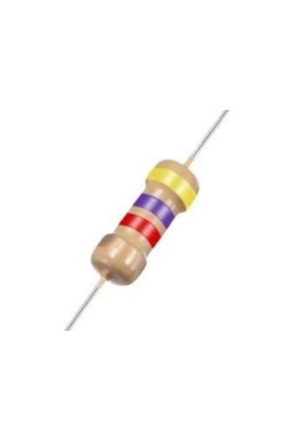 4.7K Ohm 1/4 Watt Direnç 10 Adet(Pcs)