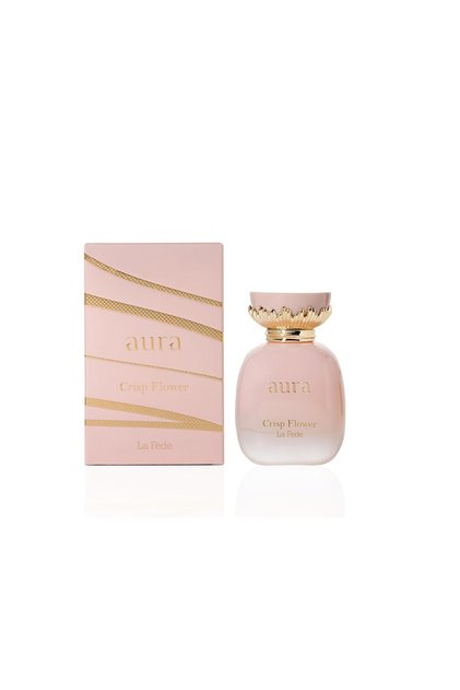 Khadlaj La Fede Aura Crisp Flower Eau de Parfum Spray for Women, 3.4 Ounce
