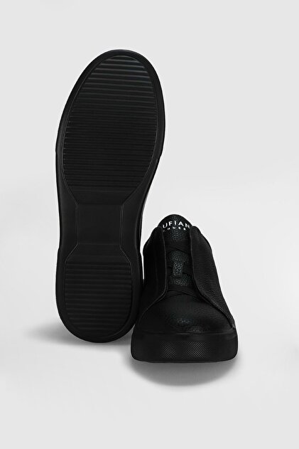 ダンテの空 Lufian 112230257 Dante Sneaker Erkek Deri Ayakkabı SİYAH - Fiyatı
