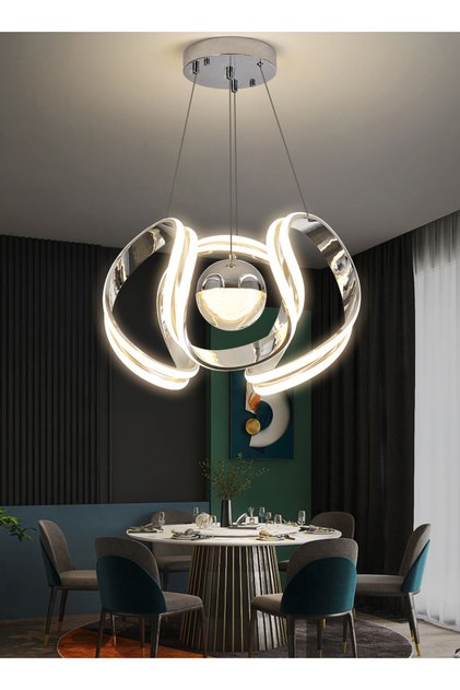 Modern Acrylic Ball chandelier light