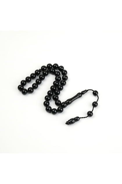 Erzurum Oltu Sphere Cut 10mm Prayer Beads
