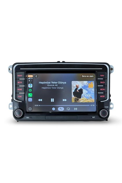 Stonex VOLKSWAGEN JETTA 7İNÇ ORJİNAL GÖRSEL CARPLAY-MULTİMEDYA 8GB