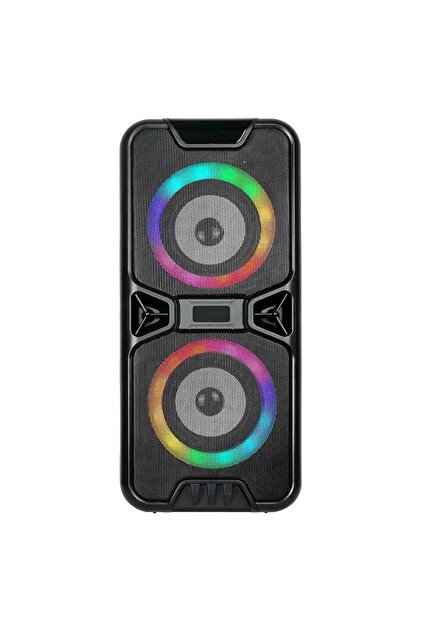 Boxă wireless portabilă, 20W, 2x4 inci, FM, USB