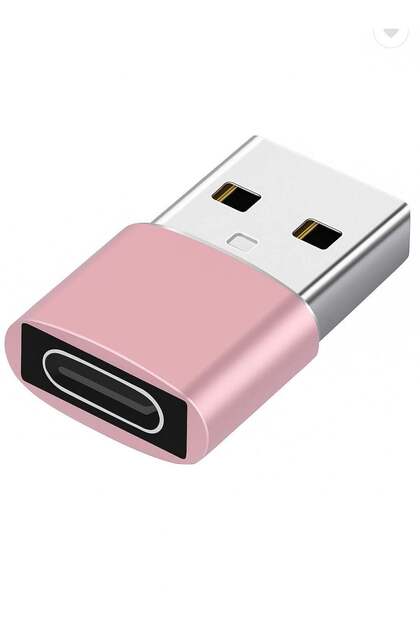 محول من النوع C إلى USB، محول من النوع C أنثى إلى USB ذكر، لجهاز iPad Pro Air AirPods، iPhone 1