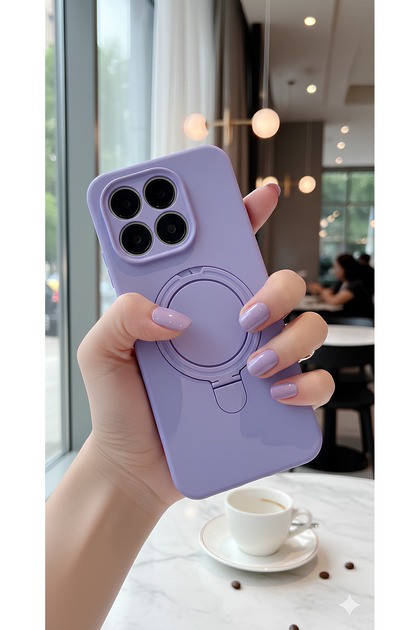 Xiaomi 15t Case Soft Design Magsafe Ring Stand Inside Velvet Cover