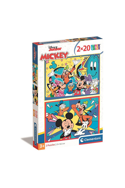 Puzzle Disney Mickey Laughing Clementoni 2x20 piese