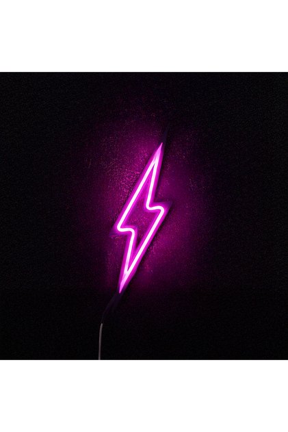 Yıldırım Şimşek Neon Led 3D Baskı