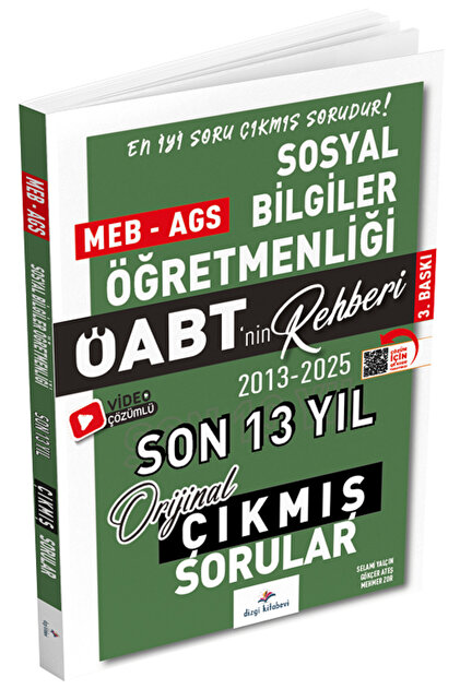 Dizgi Kitap 2026 ÖABT nin Rehberi Tarih Öğretmenliği Çıkmış