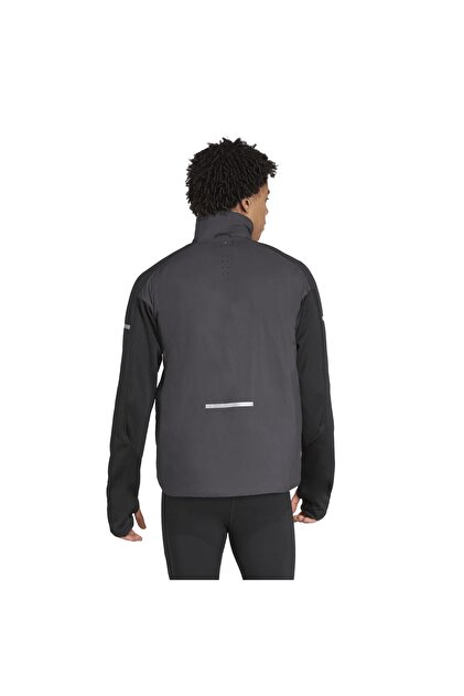 adidas Adi365 Warmjk Erkek Siyah Koşu Ceketi ERKEK KOŞU CEKETİ