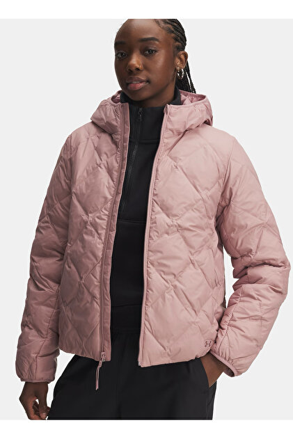 Under Armour 6008818-673-Legend Down Jacket Pembe Normal Kadın