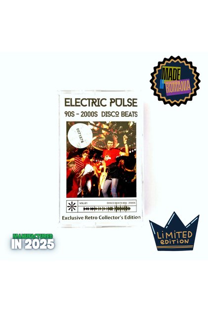 Electric Pulse – 👉 Συλλογή ήχου Disco Beats δεκαετίας '90–2000 | Περιορισμένη έκδοση