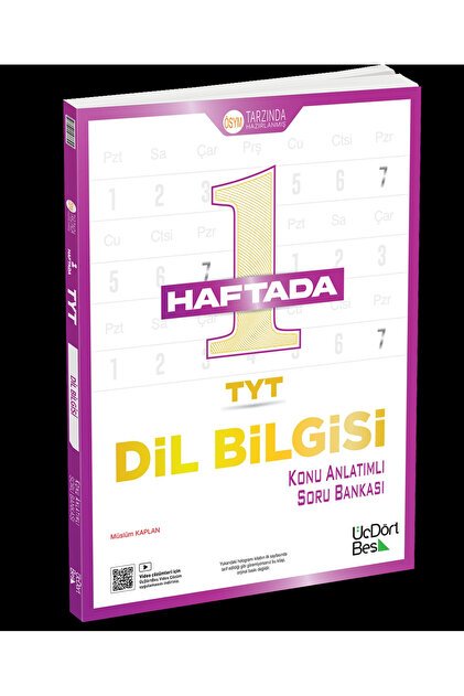 Üç Dört Beş Yayıncılık Üç Dört Beş 1 Haftada Tyt Dilbilgisi Konu