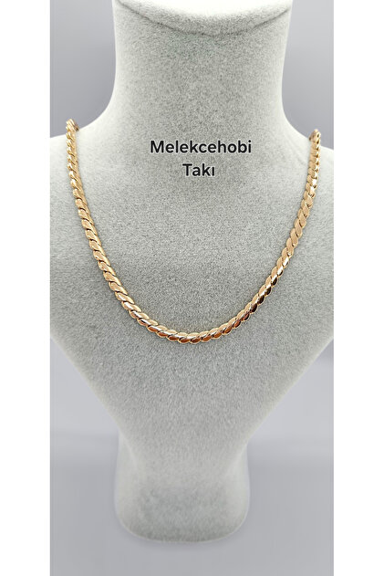 ★★Golding★★ XUPING JEWELRY 18K Altın Kaplama Arpa Model Kadın Zincir Kolye