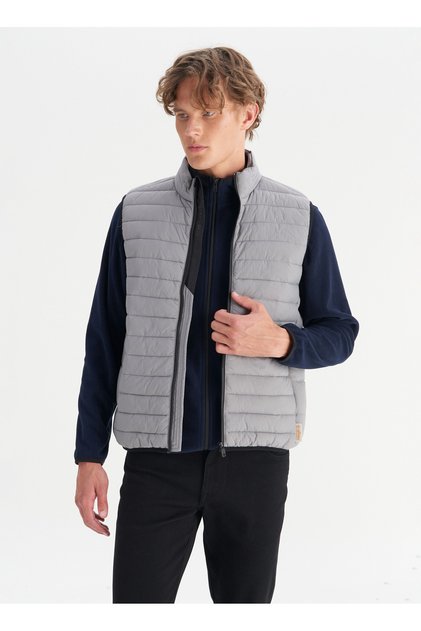 Gray Men's Vest W2520511035 Gray Vest
