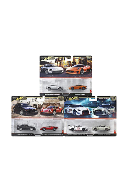 HOT WHEELS Premium - Car Culture - 3 Adet 2li Set - JBL05-HBL96