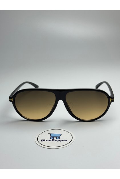 Toms V7 | Sunglasses Damla Model Black Frame Brown Glass Color 58 Ekartman