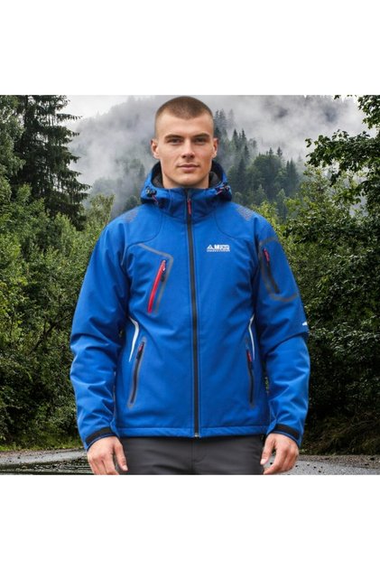 Double Softshell Mont - Mavi