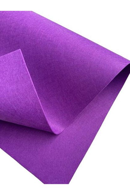 Fetru rigid 3mm 50X50cm, mov