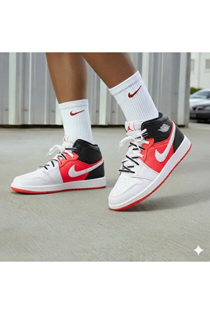Nike Air Jordan 1 Mid SE Kadın Spor Ayakkabı FB4417-016 - Fiyatı