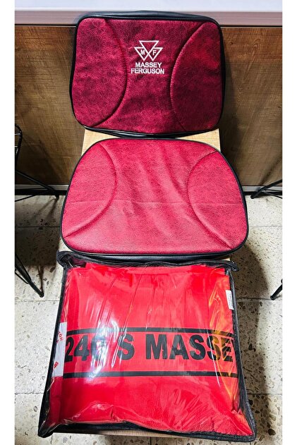MASSEY FERGUSON 240 EFSANE (2000-2008 MODEL ARASI) KIRMIZI BRANDA VE MF ARMALI KOLTUK KILIFI
