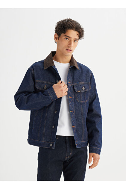 Lee Lacivert Erkek Denim Ceket L252001723 Lacivert Denim Ceket