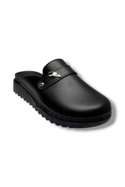 3100-26 Leather Ultra Soft Anatomical Sabo Women's Slippers