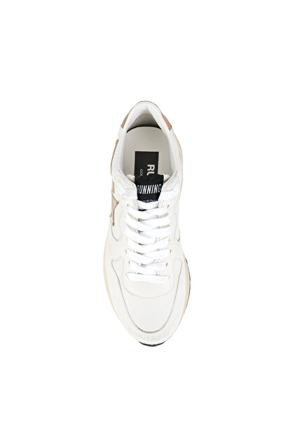 Golden Goose Running Sole Kadın Sneaker Beyaz Altın - Fiyatı