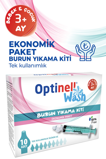 10 'lu Şırıngalı Burun Aspiratörü Bebek Burun Temizleme Aparatı 1 Şırınga 10 ml Enjektörü