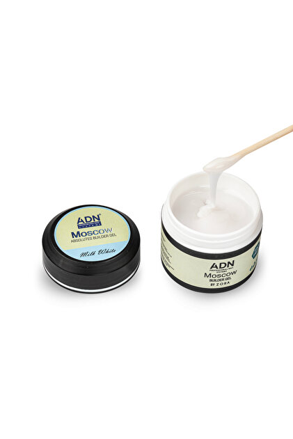 ZORAKOZMETİK ADN Moscow Builder Gel Milk White 40ml Protez Tırnak