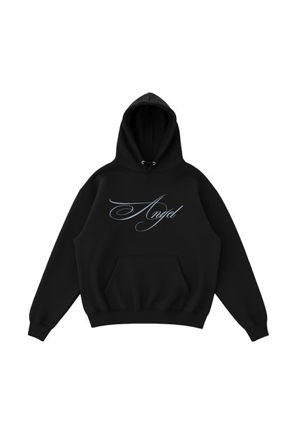 Angel Baskılı Oversize Hoodie Kapüşonlu Sweatshirt