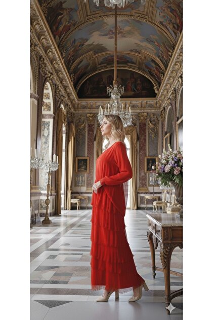 italian silk layered dress Italian Silk Tiered Dress