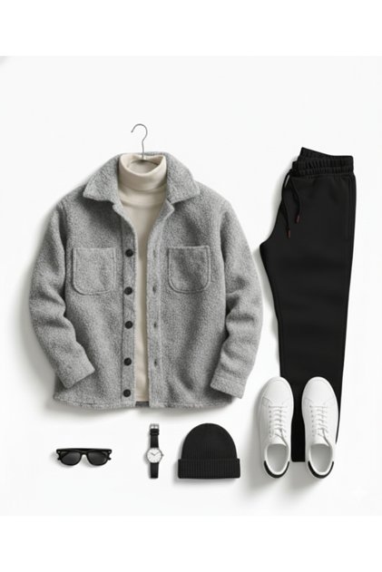 Men's Long Sleeve Tracksuit Set