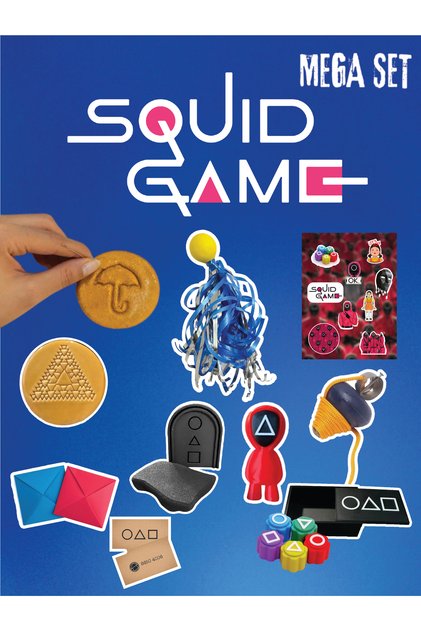 Squid Game MEGA Set - Squid Game Tüm Oyunlar - Squid Game Oyun Seti
