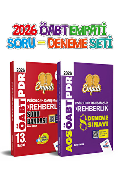 Kariyer Meslek Yayıncılık 2026 Öabt Empati Pdr Çözümlü Soru