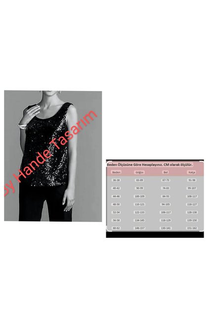 Women's Black Sequin Blouse