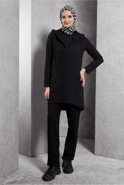 Quilted Patterned Tunic 45100