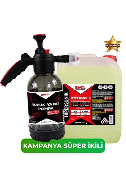 SMX HİPERSONİK - Dünyanın En Hızlı Temizleyicisi 5 KG ve Manuel