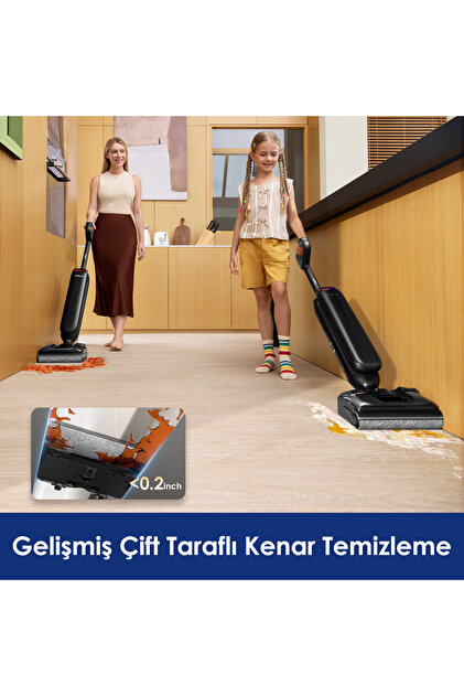 Tineco Floor One S9 Artist Neo Kablosuz Akıllı Islak Kuru Süpürge