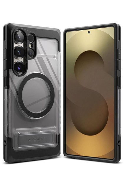 Samsung Galaxy S25 Ultra 5G Case Cover 2025|UX Magnetic Series| Smoke Black