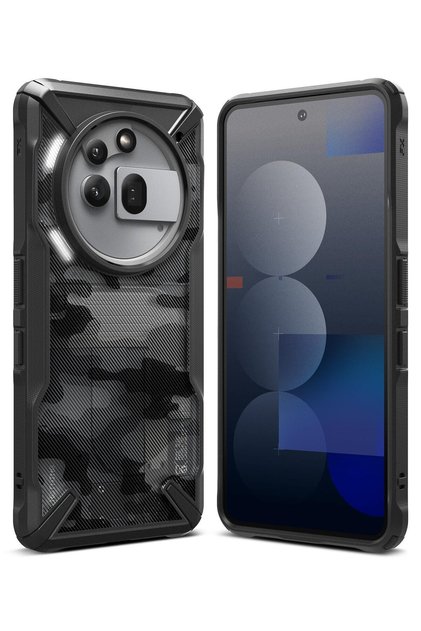 Nothing Phone 3a Pro Case Cover | Fusion-X Series | Camo Black