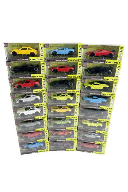 welcomein Koleksiyonluk Kartelalı Metal Çek Bırak 1:64 Ölçek