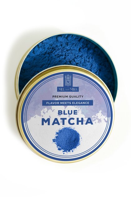 Blue Matcha Powder 25g, Mavi Spirulina Superfood Matcha Tozu