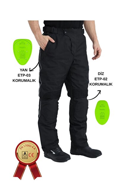 usg Pants TBC Mサイズ YAREN TEKSTİL CE Belgeli Korumalı Kışlık Motorcu Pantolonu
